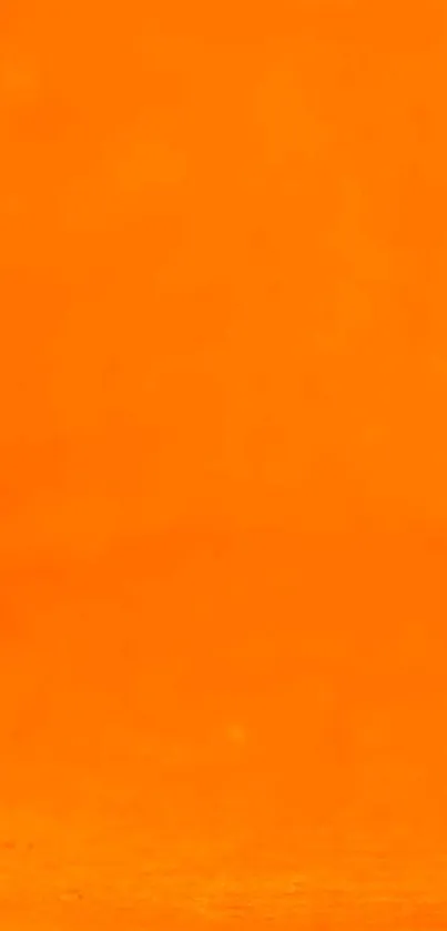 Vibrant orange gradient wallpaper with a touch of fiery brightness.