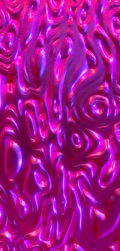 Vibrant pink abstract wallpaper with dynamic designs.