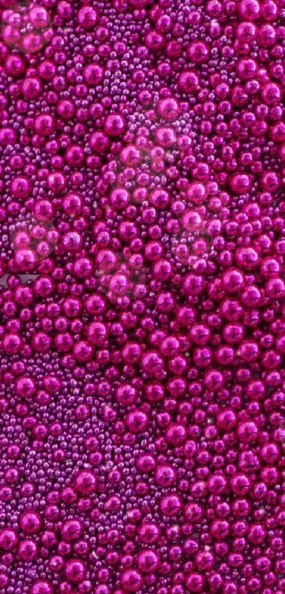 Vibrant pink bubble texture wallpaper.