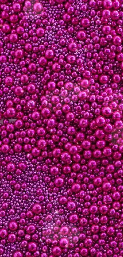 Vibrant pink bubble texture mobile wallpaper.