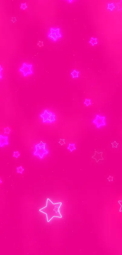 Bright pink mobile phone wallpaper for a lively look.