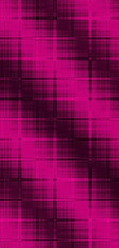 Pink plaid pattern mobile wallpaper.