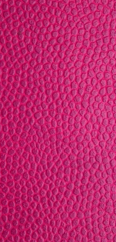 Vibrant pink textured leather-like mobile wallpaper.