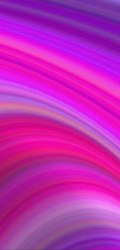 Vibrant pink and purple wavy patterns wallpaper.