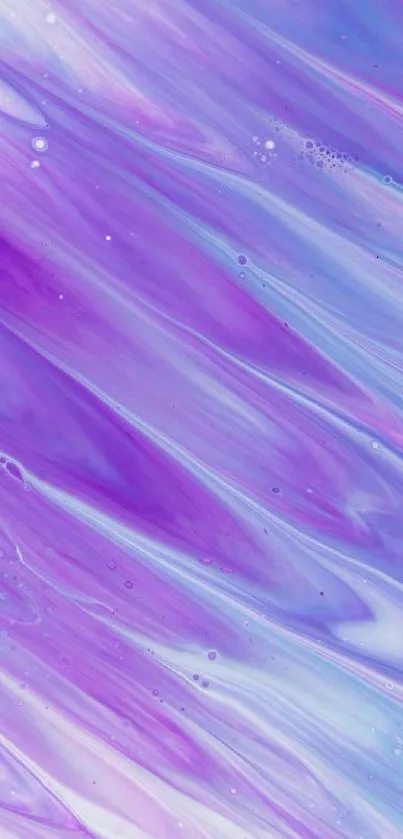 Vibrant abstract wallpaper with purple hues and dynamic brush strokes.