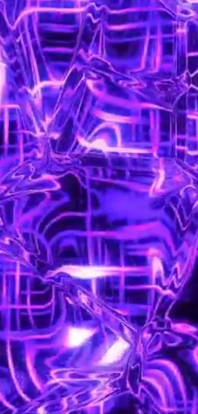 Vibrant purple abstract design wallpaper.