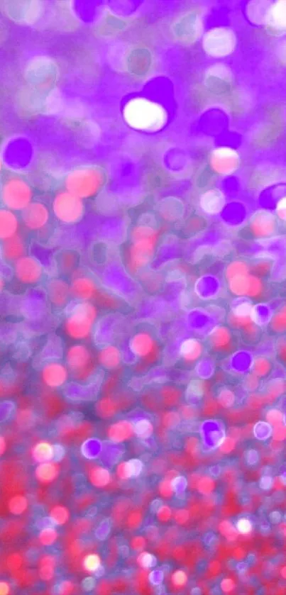 Vibrant purple and red bokeh wallpaper, perfect for mobile backgrounds.