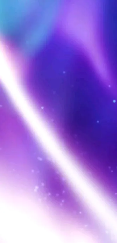 Purple galaxy mobile wallpaper with vibrant hues.