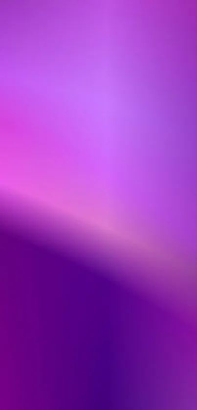 Vibrant purple gradient mobile wallpaper design.