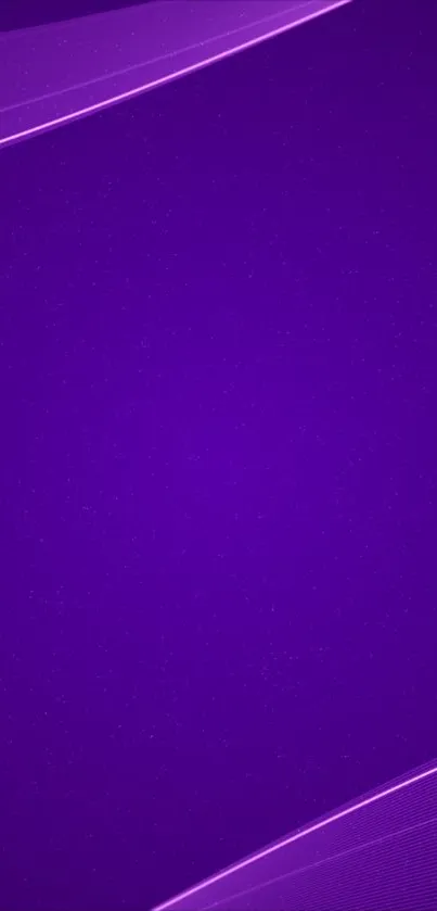 Vibrant purple mobile wallpaper with sleek lines.