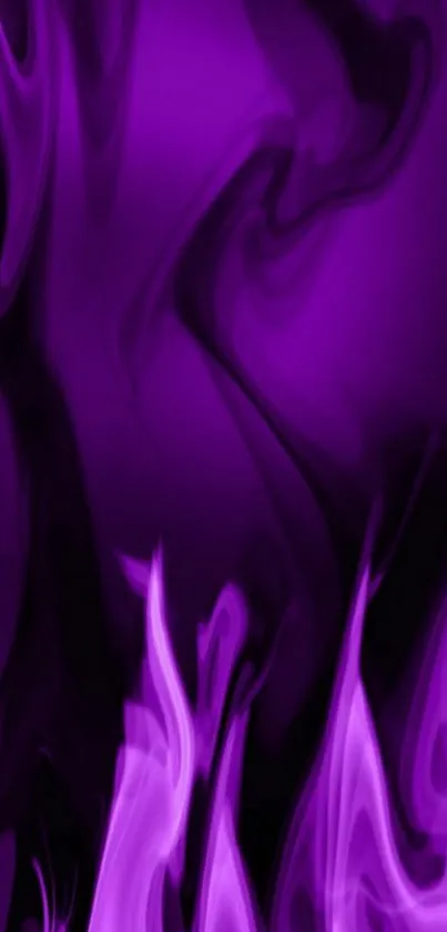 Vibrant purple smoke design for mobile wallpaper.