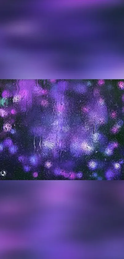 Elegant purple abstract wallpaper with sparkles.