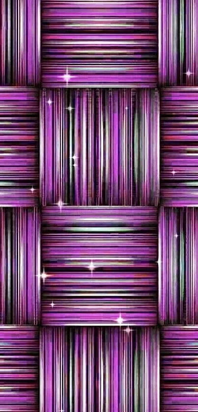 Vibrant purple striped wallpaper pattern for mobile phones.