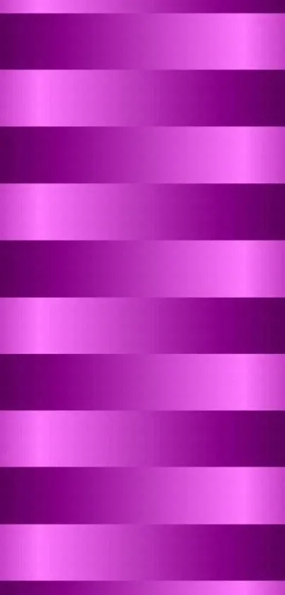 Vibrant purple striped wallpaper with bold horizontal lines.