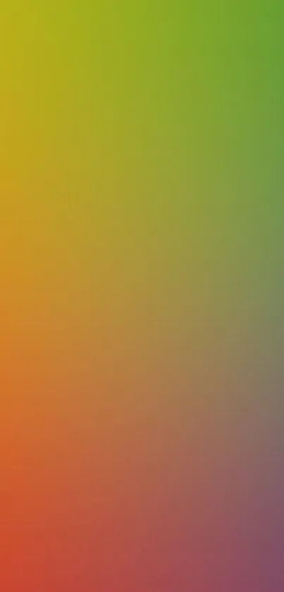 Bright and colorful rainbow gradient mobile phone wallpaper.