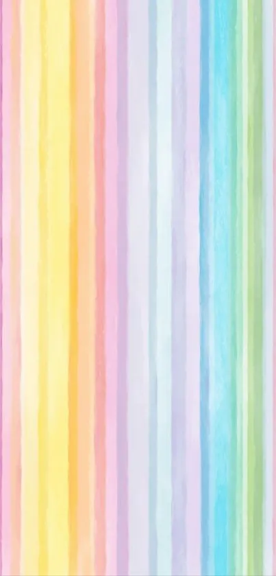 Vibrant pink pastel striped wallpaper for mobile decoration.