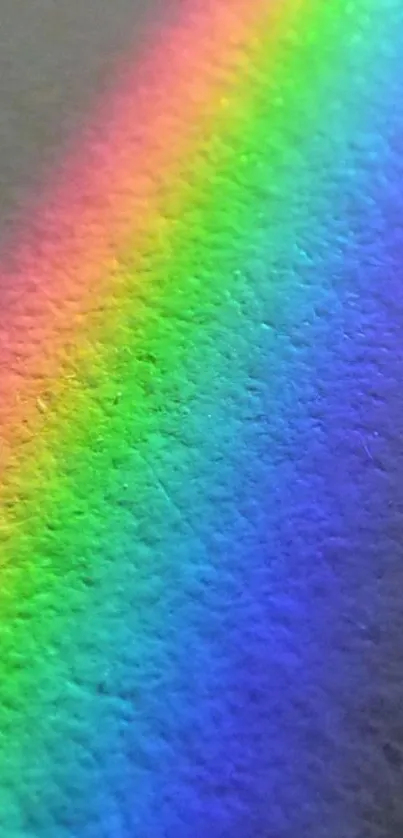 Vibrant rainbow texture wallpaper for phone display.