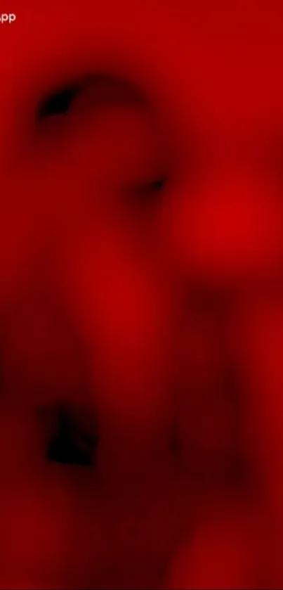 Vibrant abstract red wallpaper for mobile.