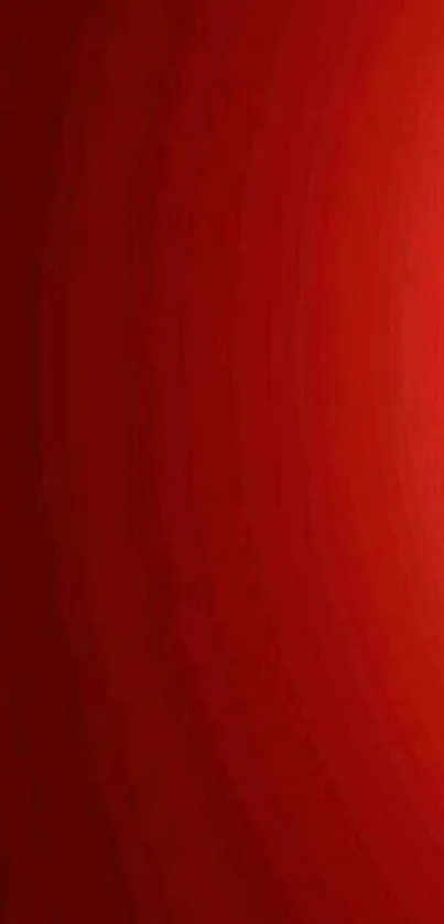 Vibrant red gradient wallpaper for mobile phone.