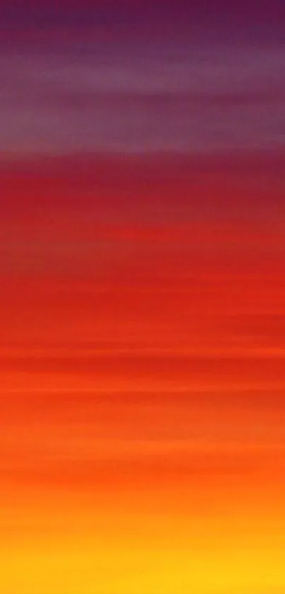 Vibrant sunset gradient mobile wallpaper with rich colors.