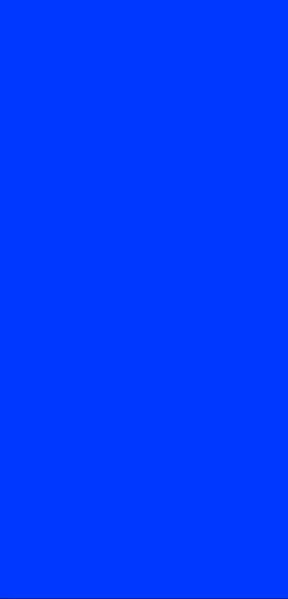 Vivid blue mobile wallpaper with a bold color scheme.