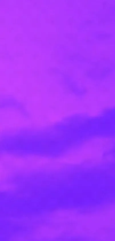 Vivid purple sky with clouds wallpaper for mobile.