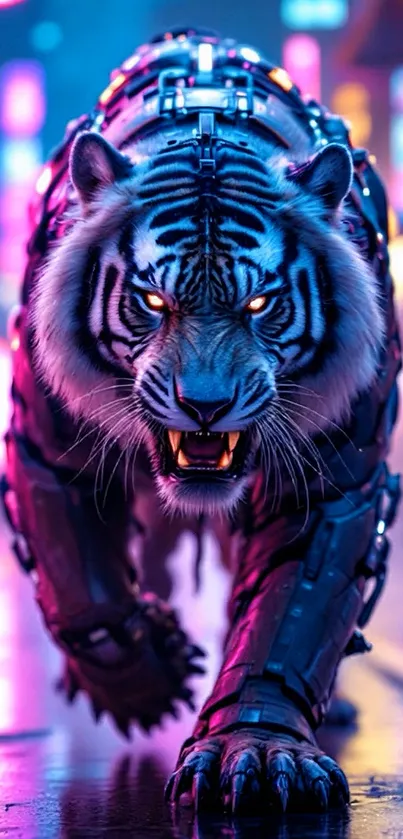 Walking Robot Tiger Live Wallpaper