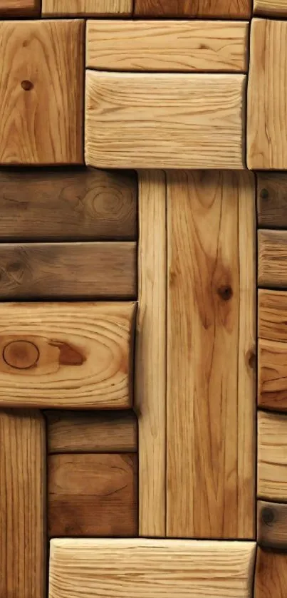 Wooden texture wallpaper with rustic pattern.