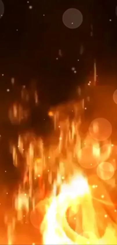 Water Amber Liquid Live Wallpaper