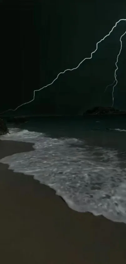 Water Beach Thunder Live Wallpaper