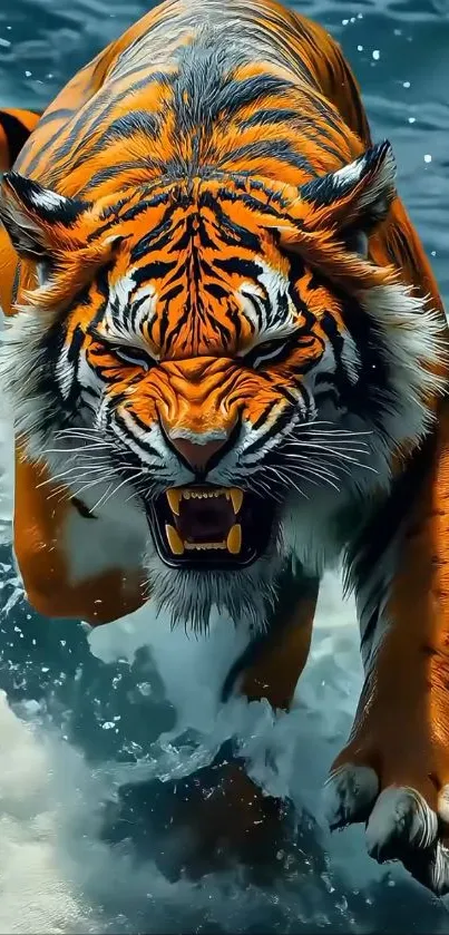 Water Bengal Tiger Siberian Tiger Live Wallpaper