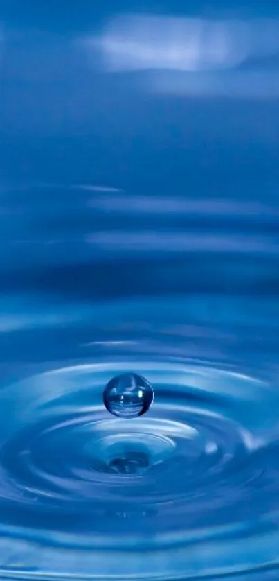 Water Blue Electric Blue Live Wallpaper