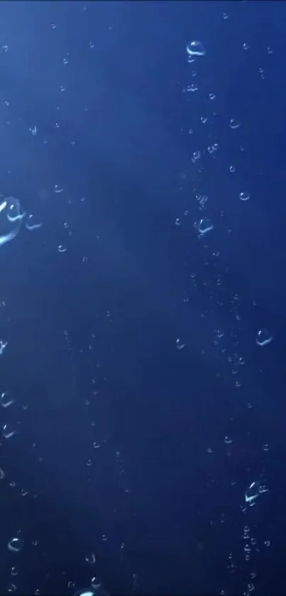 Water Electric Blue Underwater Live Wallpaper