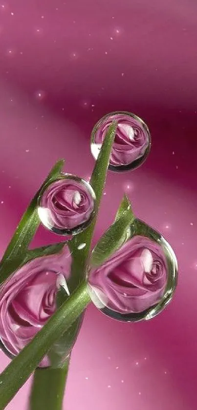 Water Flower Plant Live Wallpaper