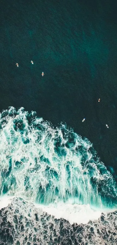 Water Lake Electric Blue Live Wallpaper