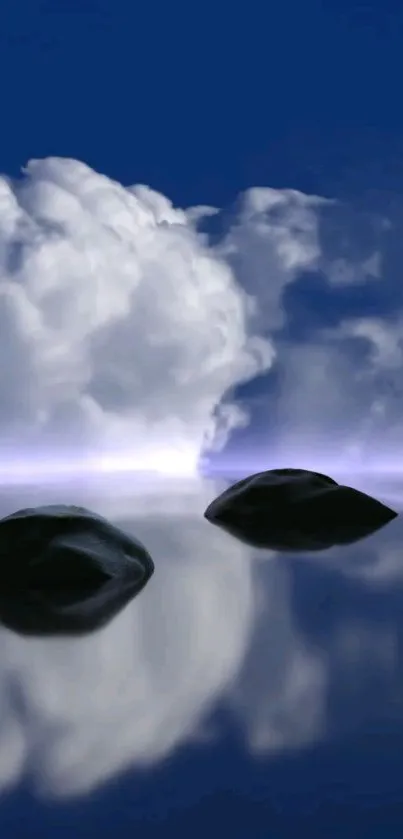 Water Landscape Cloud Live Wallpaper
