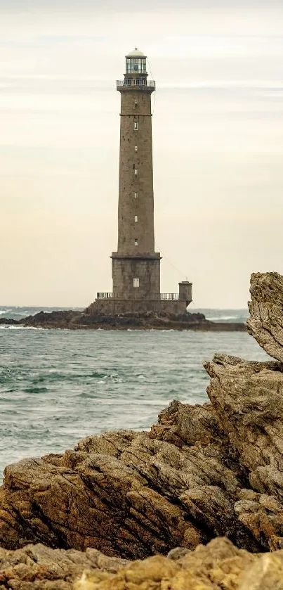 Water Lighthouse Sky Live Wallpaper