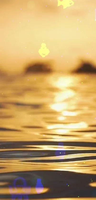 Water Liquid Amber Live Wallpaper