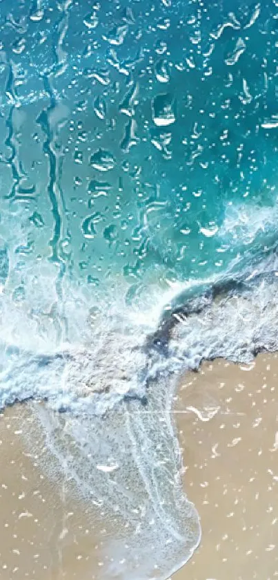 Water Liquid Azure Live Wallpaper