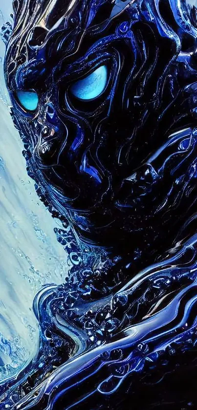 Water Liquid Eye Live Wallpaper