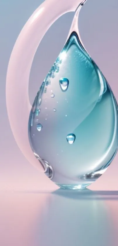 Water Liquid Fluid Live Wallpaper