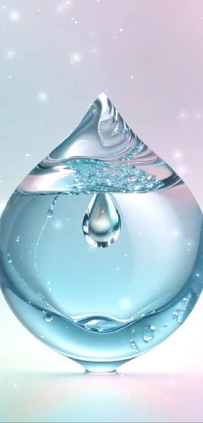 Water Liquid Fluid Live Wallpaper