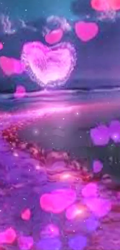 Water Liquid Purple Live Wallpaper