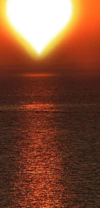 Water Orange Sky Live Wallpaper