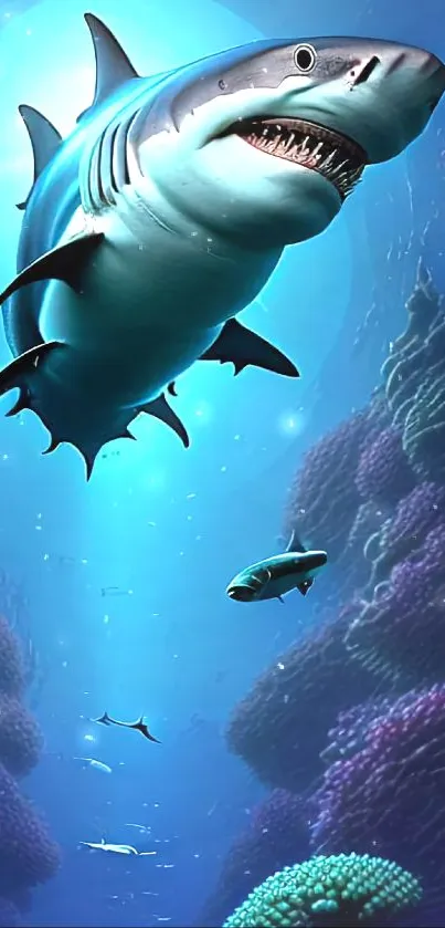 Water Requiem Shark Lamnidae Live Wallpaper