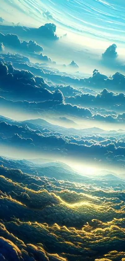 Water Sky Cloud Live Wallpaper