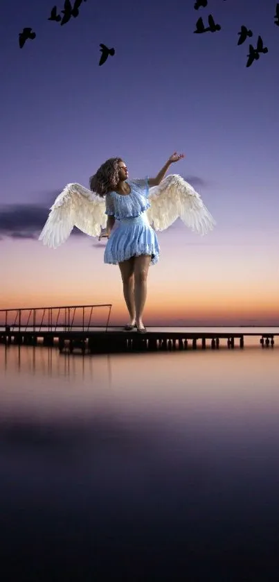 Water Sky Dance Live Wallpaper