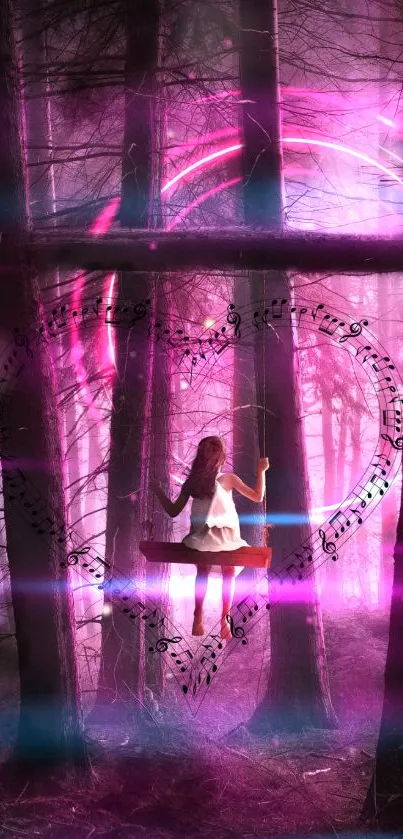 Water Tree Pink Live Wallpaper