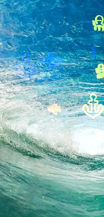 feel the wave inside you Live Wallpaper