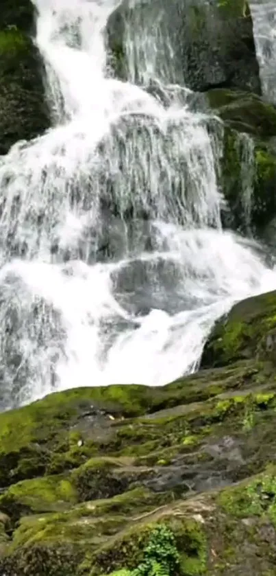 Water Waterfall Fluvial Landforms Of Streams Live Wallpaper
